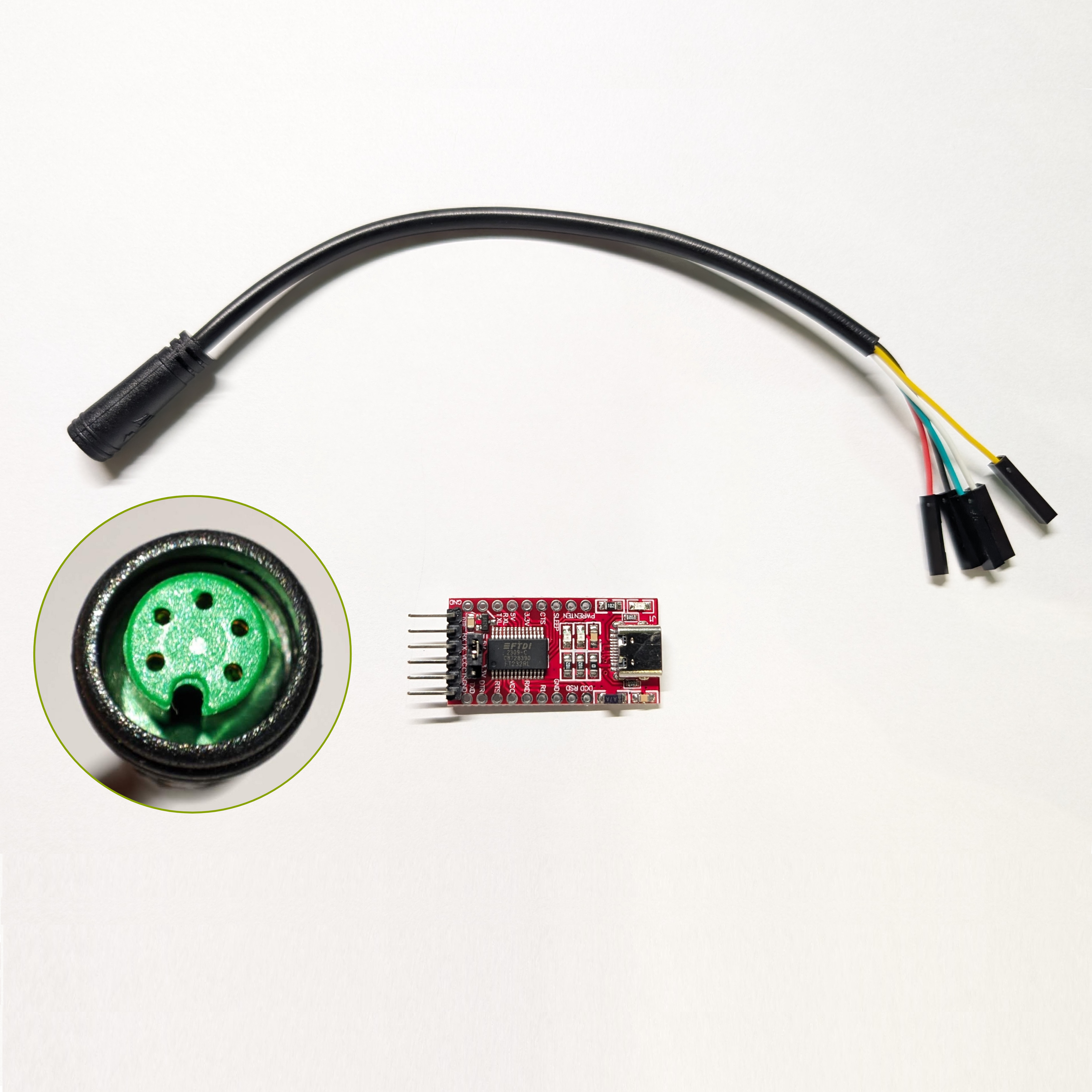 FEMALE M7 Julet Connector and UART