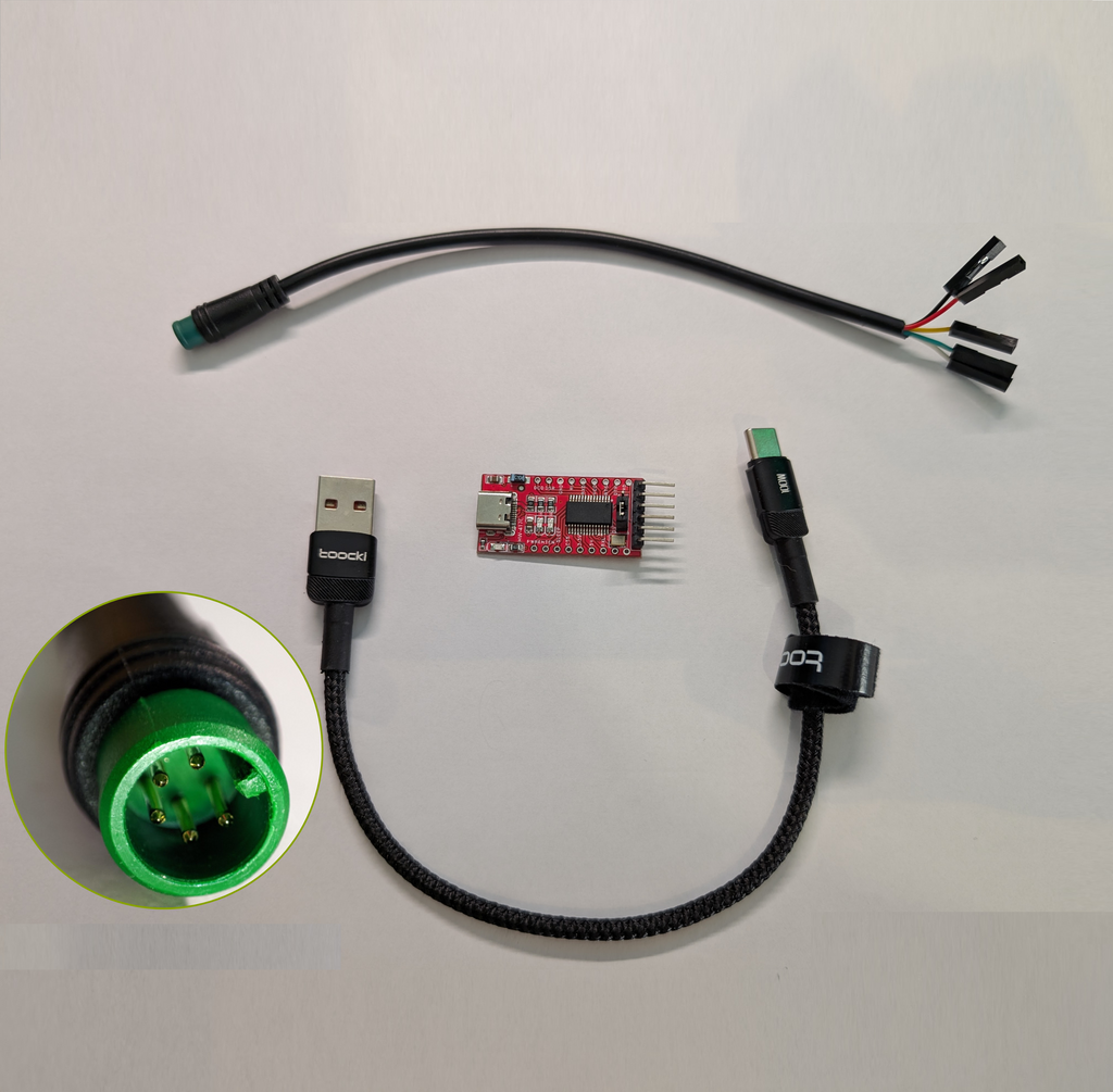 MALE M7 Julet Connector and UART